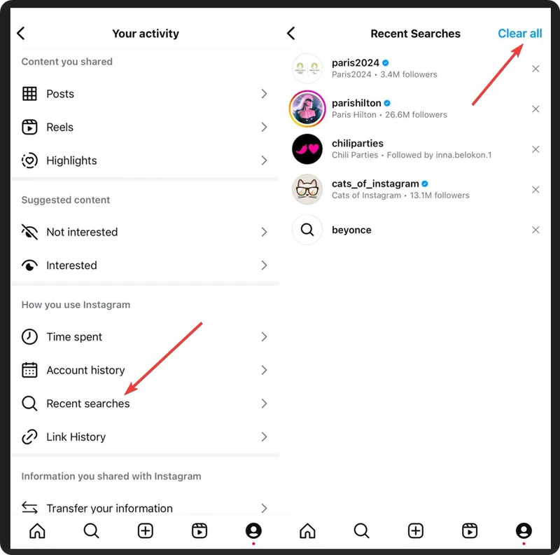 screen guide how to clear all such suggestions screen guide how to clear all such suggestions