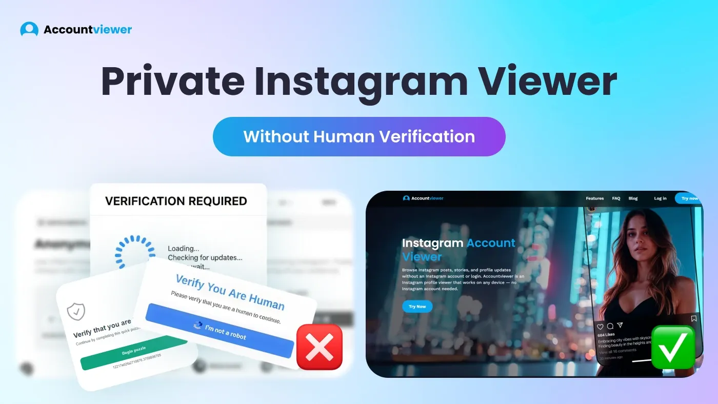 Private Instagram Viewer Without Human Verification: What Actually Works Private Instagram Viewer Without Human Verification: What Actually Works
